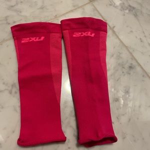 Compression performance running sleeve size small pink used a couple of times